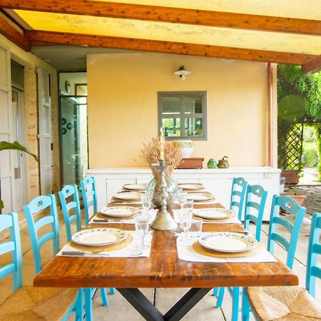 Grande Villa Storica Per Vacanze Con Giardino Privato E Piscina Ostra Eksteriør billede